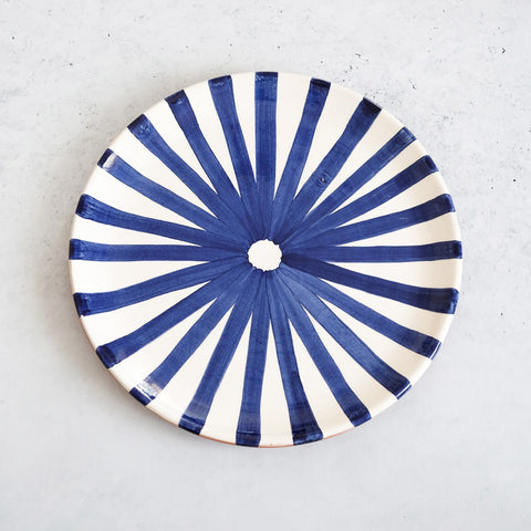 placa de cerâmica-prato-placa-placa-teller-prato-handmade-Casa Cubista